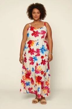 Plus Size - Flora Maxi Dress