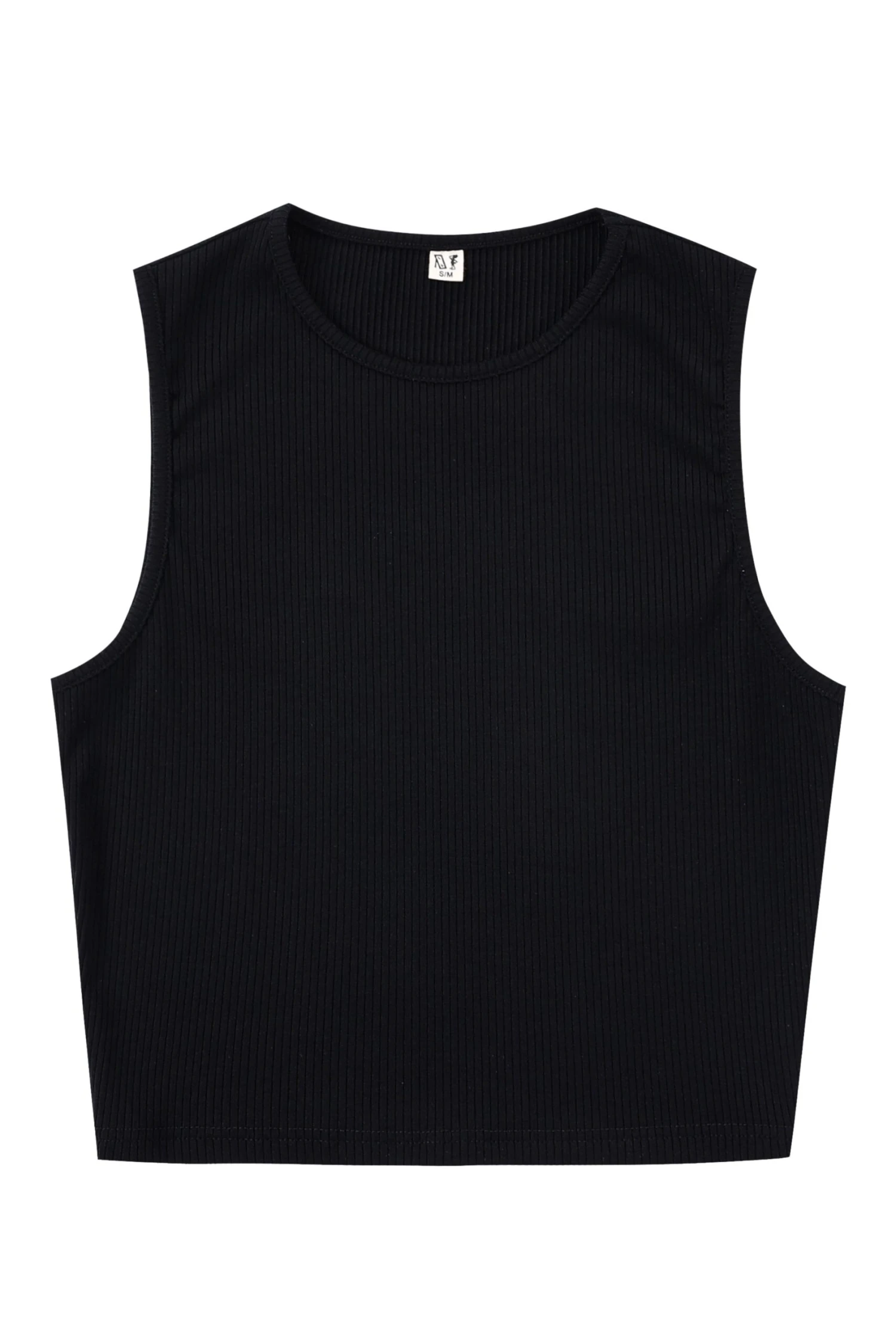 THE BITCH FELL OFF Tencel Rib Crop Tank - Image 6