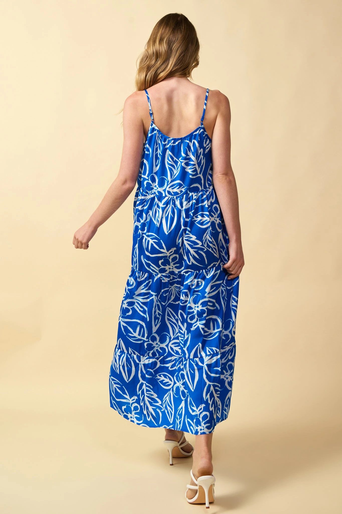 Sasha Spaghetti Midi Dress - Image 3
