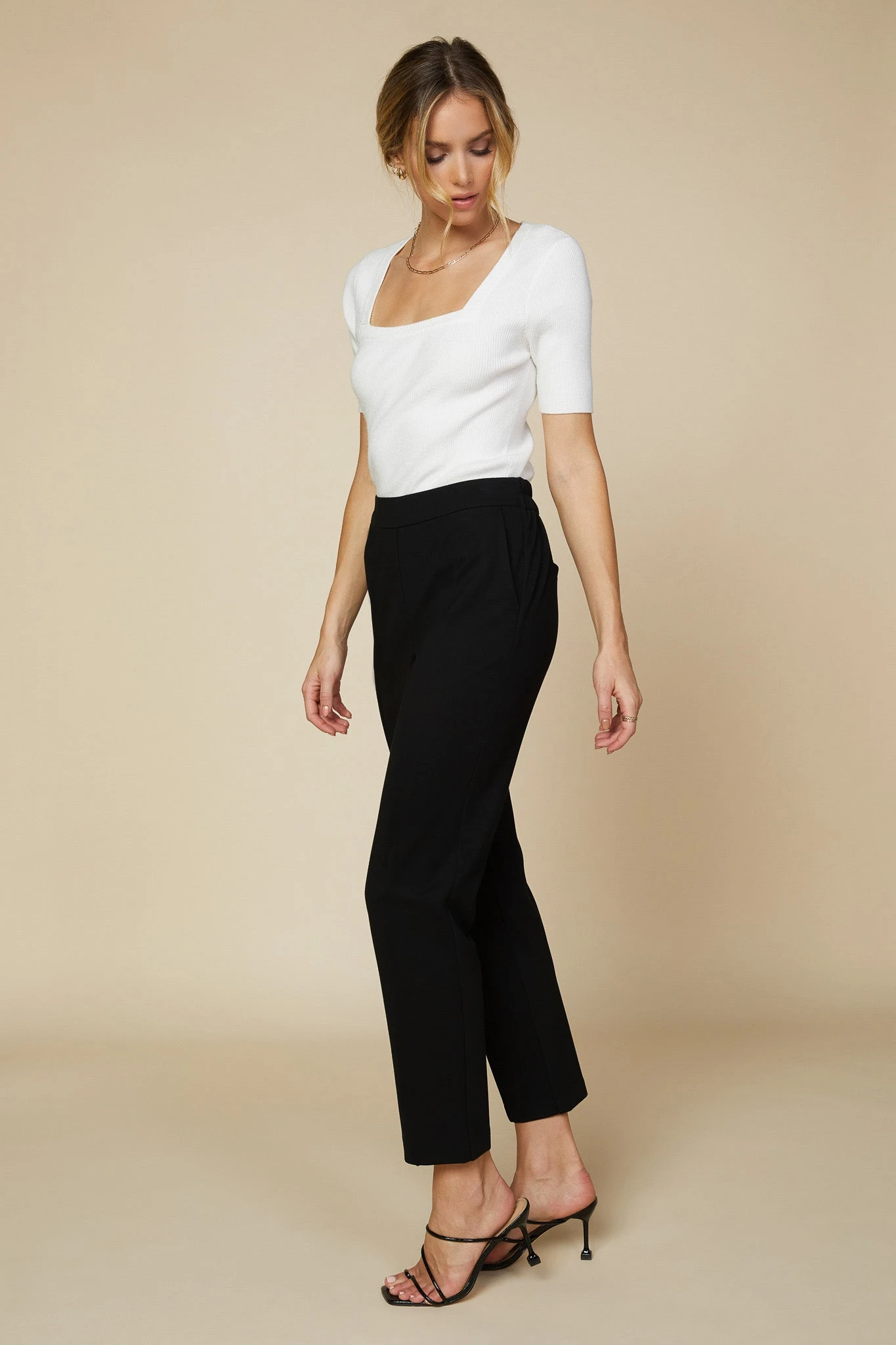 Knit Tailored Trouser - Image 2