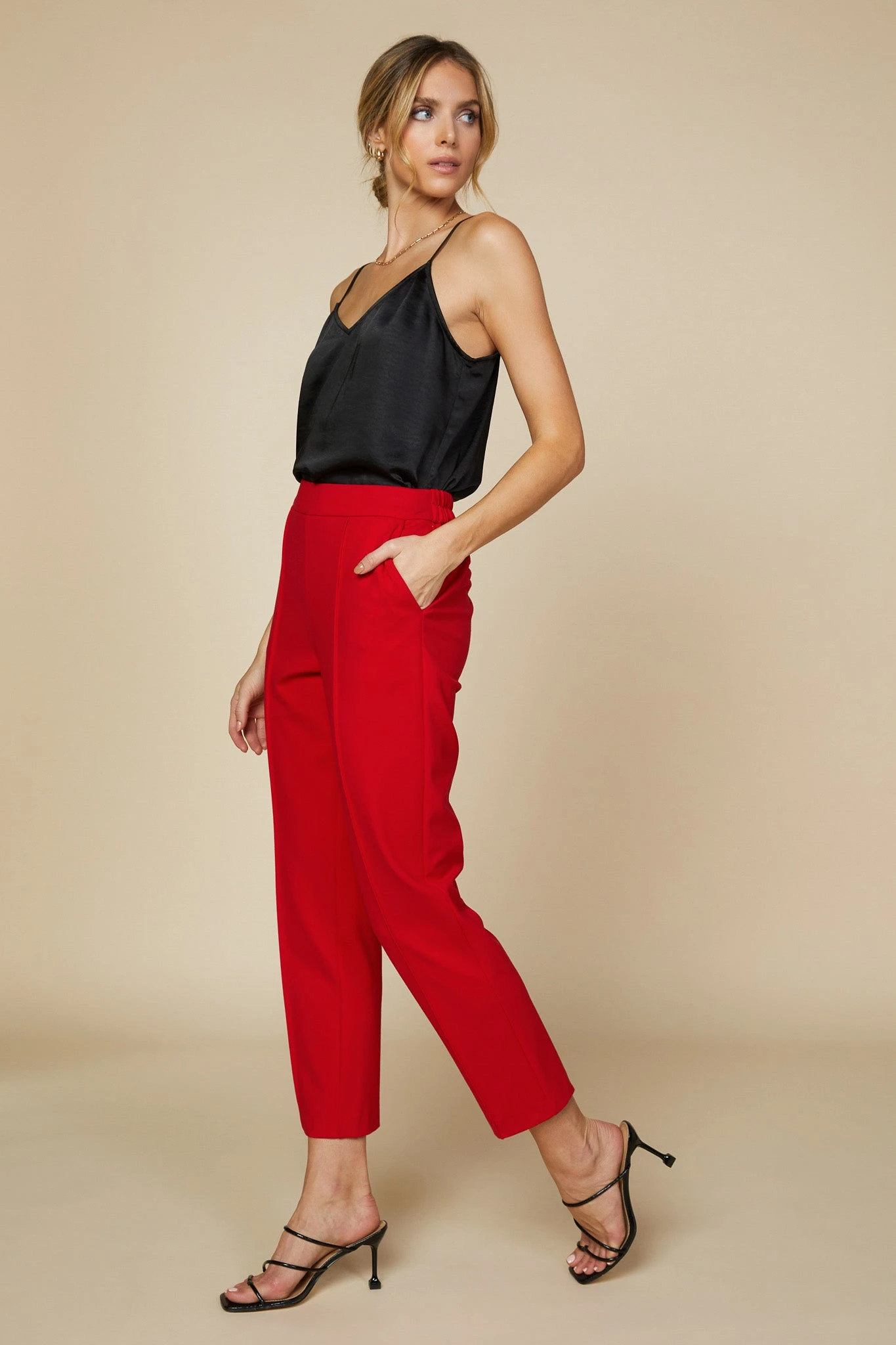 Knit Pintuck Trouser - Image 5
