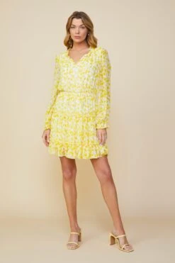 Sweet Floral Mini Dress