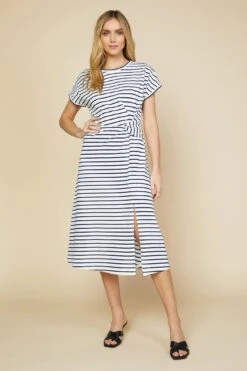 Twist Detail Knit Dress