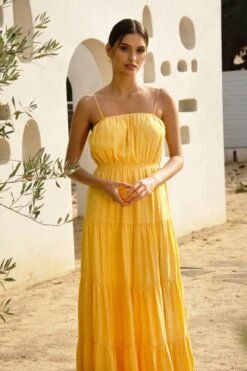 Gala Tiered Maxi Dress