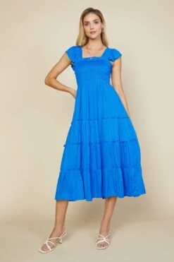 Hathaway Tiered Midi Dress