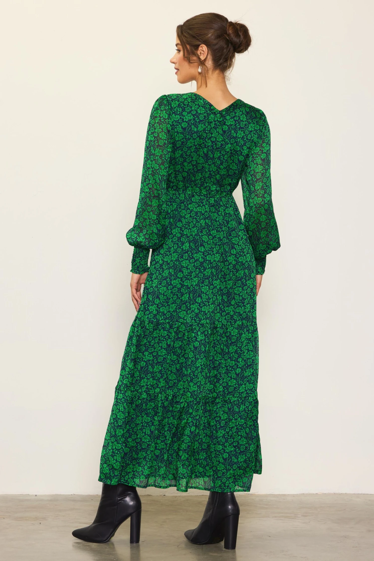 Lily Print Longsleeve Maxi Dress - Image 4