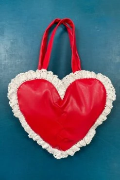 PLANT FAUX LEATHER Broken Valentine Tote Bag
