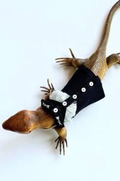 Lizard Pammy Fringe Blouse