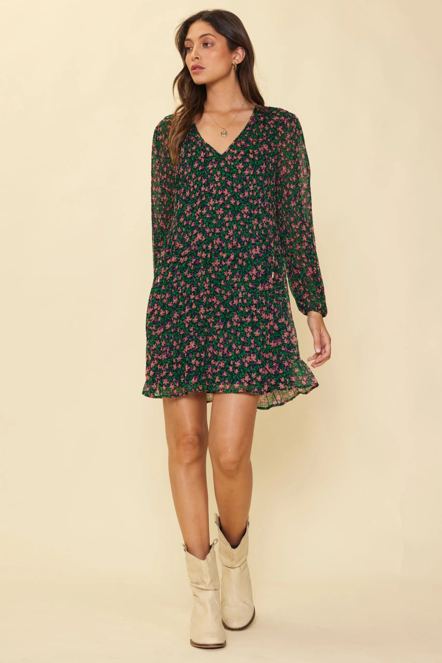 Floral Shift Dress - Image 2