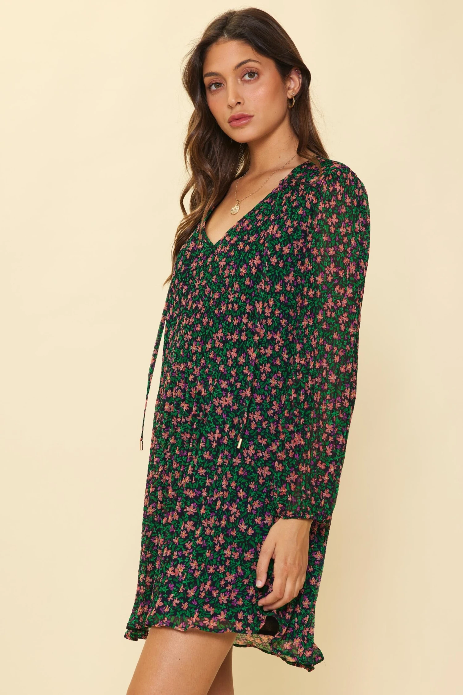Floral Shift Dress - Image 3