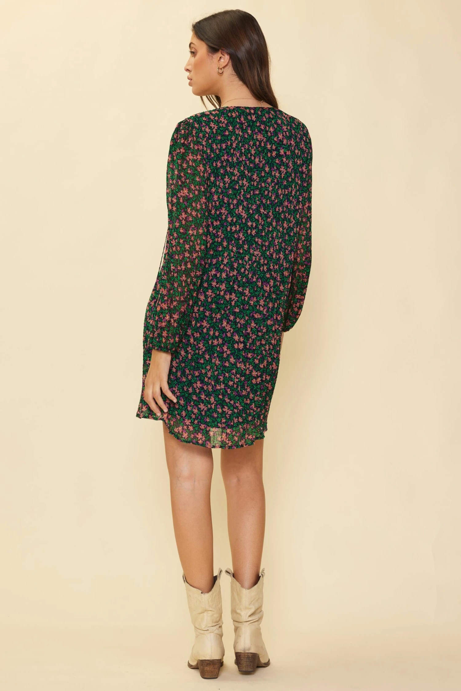 Floral Shift Dress - Image 5