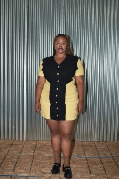 Taxi Linen Mini Dress